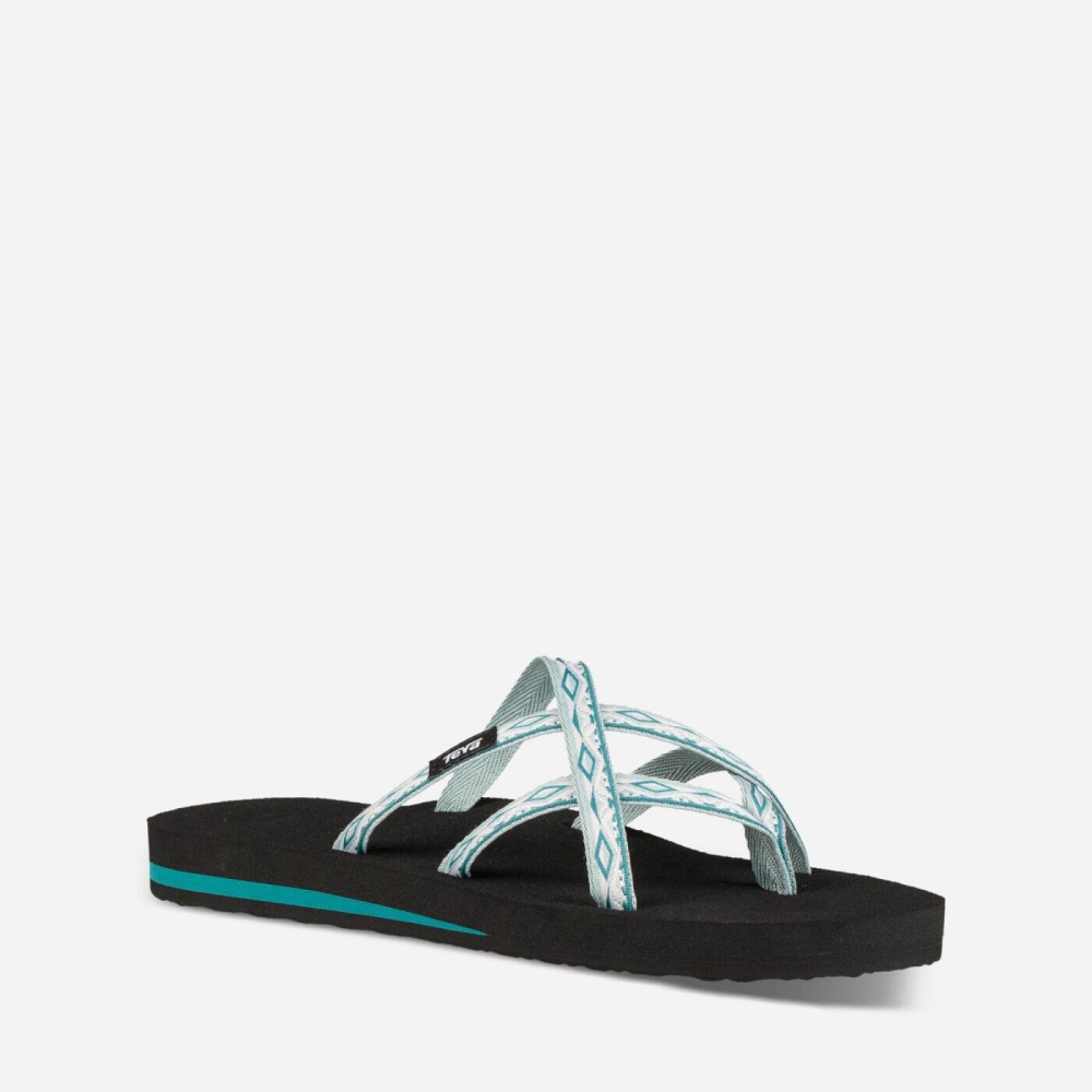 Teva Olowahu Women's Grey Flip Flops CA07611 Canada Online